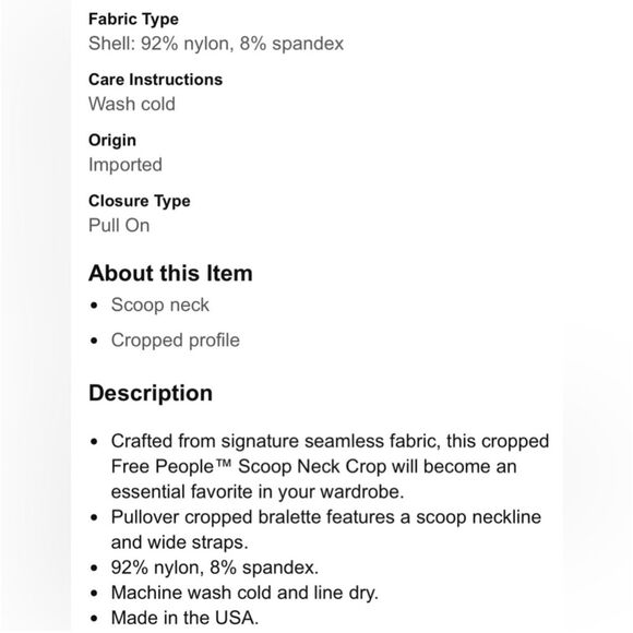 Free People Scoop Neck Top Women Size XS/S Army Green - Picture 8 of 14